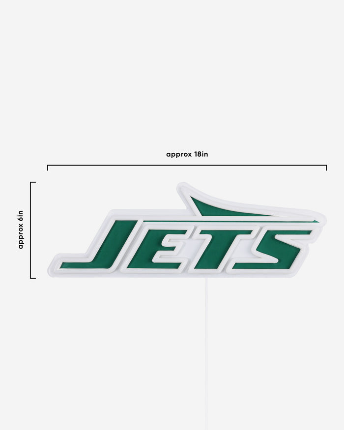 New York Jets LED Neon Light Up Team Logo Sign FOCO - FOCO.com