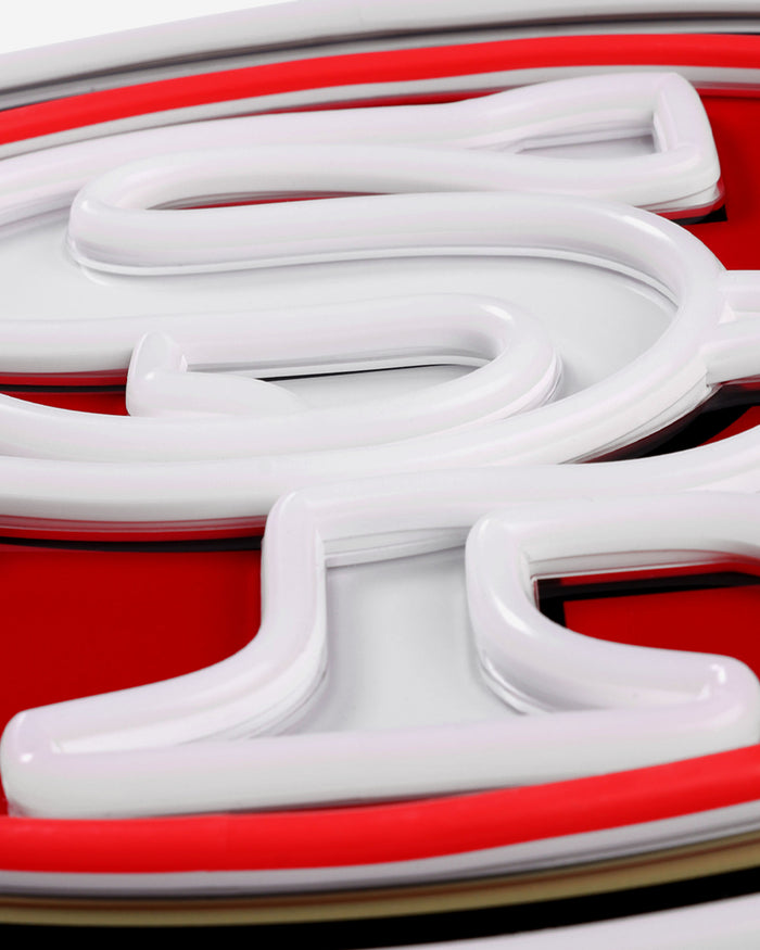 San Francisco 49ers LED Neon Light Up Team Logo Sign FOCO - FOCO.com