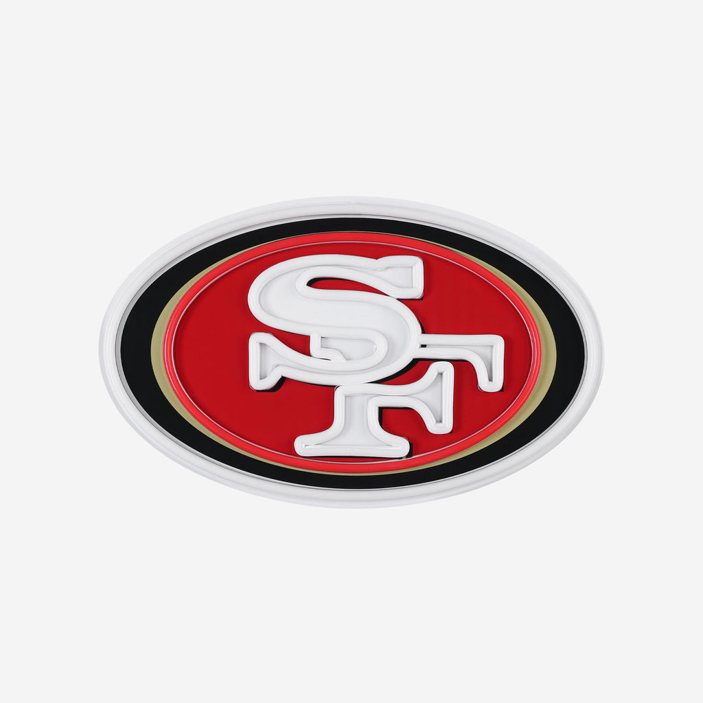 San Francisco 49ers LED Neon Light Up Team Logo Sign FOCO - FOCO.com