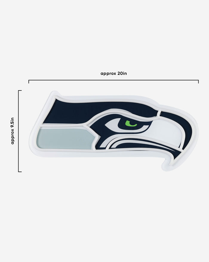 Seattle Seahawks LED Neon Light Up Team Logo Sign FOCO - FOCO.com