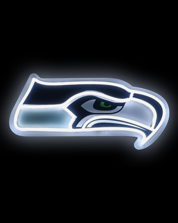 Seattle Seahawks LED Neon Light Up Team Logo Sign FOCO - FOCO.com