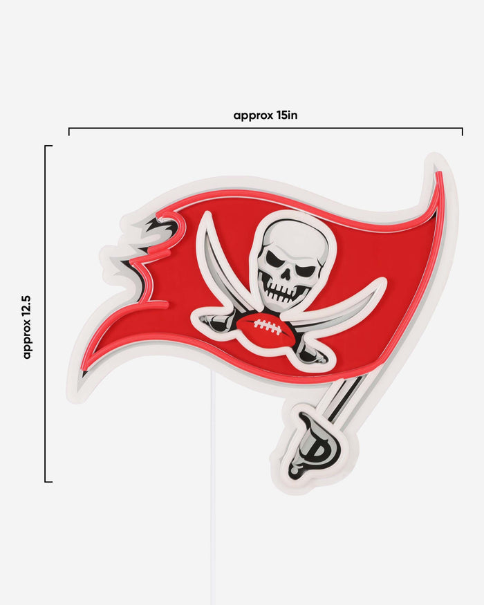 Tampa Bay Buccaneers LED Neon Light Up Team Logo Sign FOCO - FOCO.com