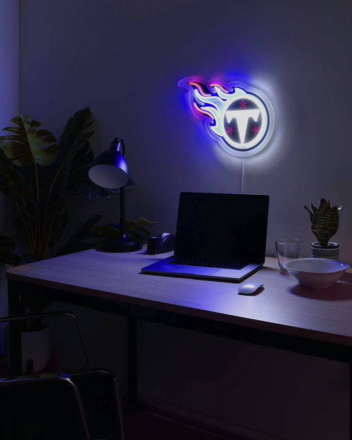 Tennessee Titans LED Neon Light Up Team Logo Sign FOCO - FOCO.com