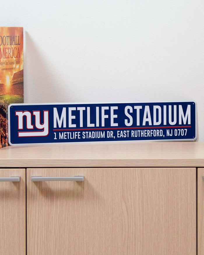 New York Giants Stadium Street Sign FOCO - FOCO.com