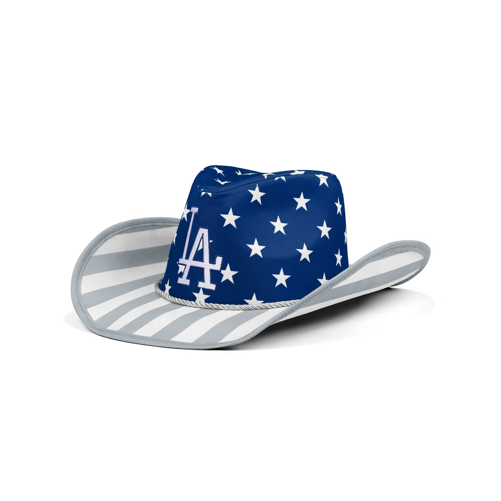 Los Angeles Dodgers Americana Cowboy Hat FOCO - FOCO.com