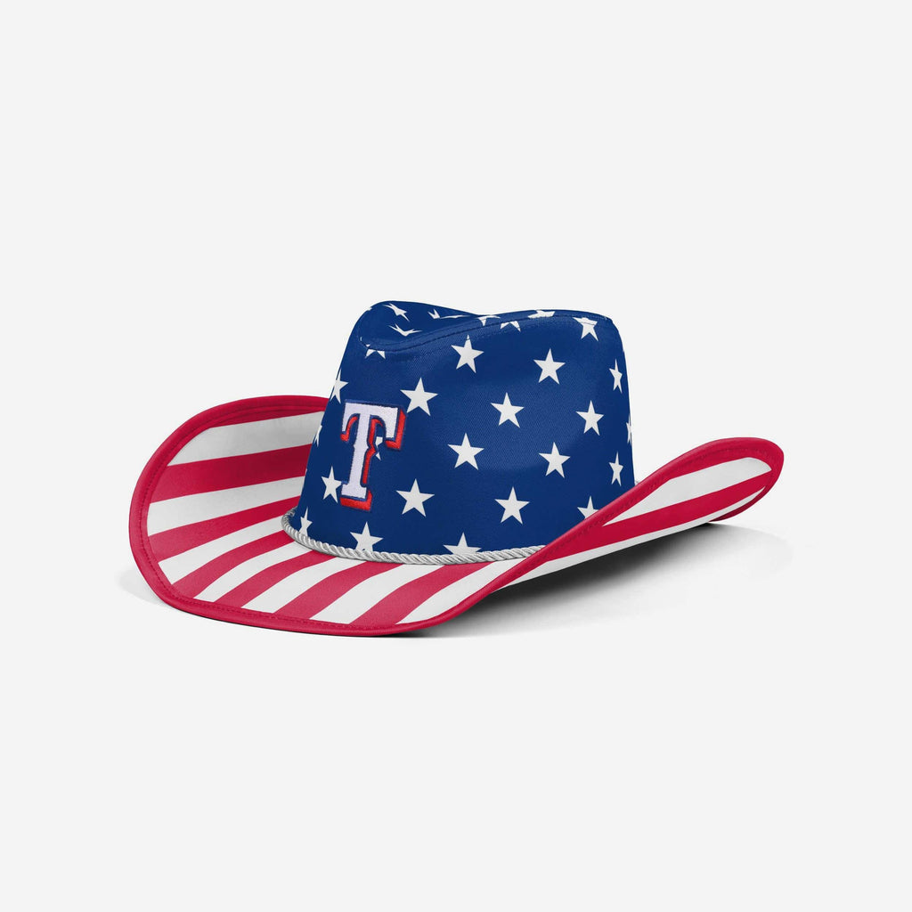 Texas Rangers Americana Cowboy Hat FOCO - FOCO.com