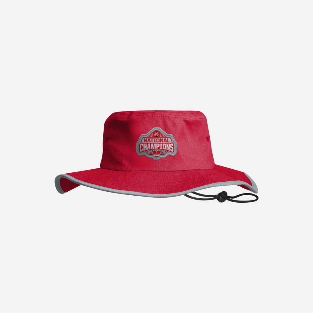 Ohio State Buckeyes 2024 Football National Champions Boonie Hat FOCO - FOCO.com