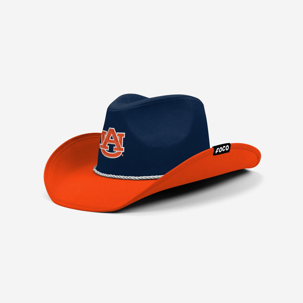 Auburn Tigers Two Tone Cowboy Hat FOCO - FOCO.com