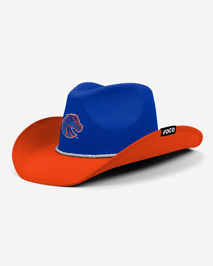 Boise State Broncos Two Tone Cowboy Hat FOCO - FOCO.com