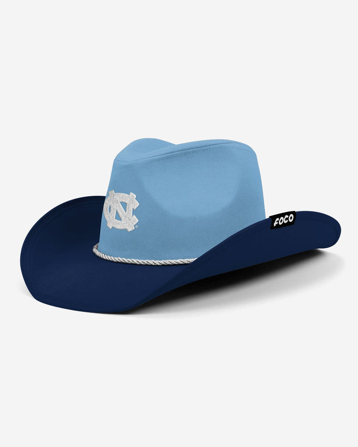 North Carolina Tar Heels Two Tone Cowboy Hat FOCO - FOCO.com