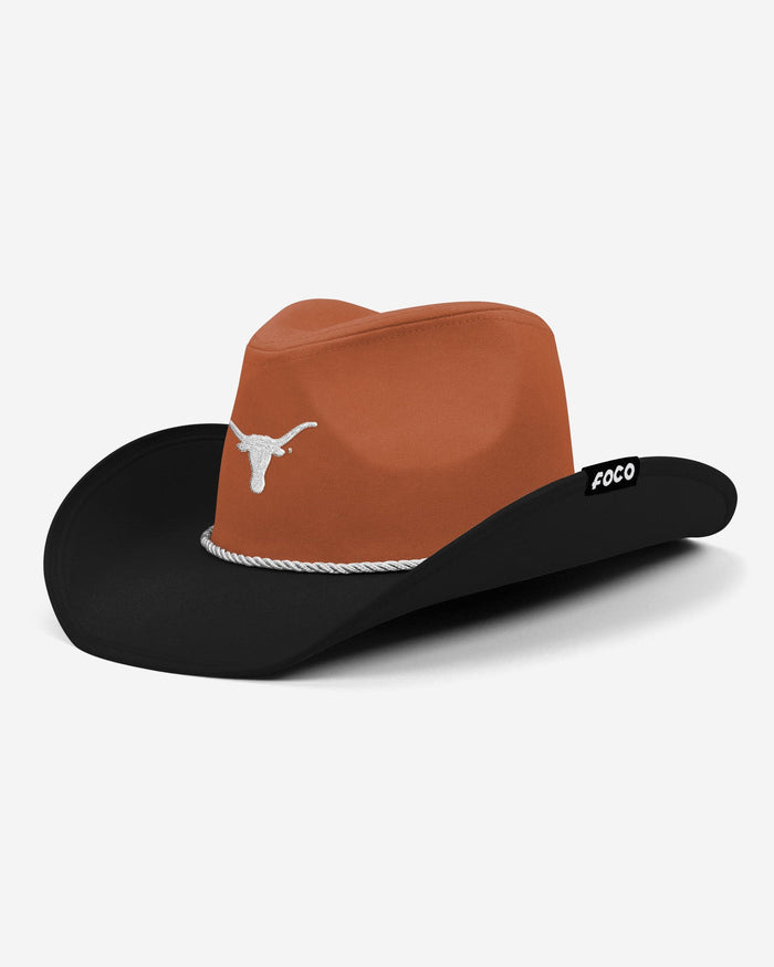 Texas Longhorns Two Tone Cowboy Hat FOCO - FOCO.com