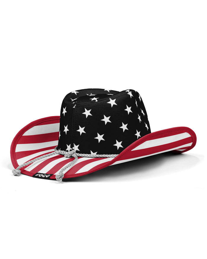 Atlanta Falcons Americana Cowboy Hat FOCO - FOCO.com