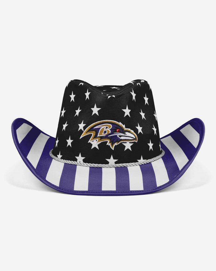 Baltimore Ravens Americana Cowboy Hat FOCO - FOCO.com
