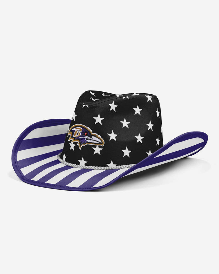 Baltimore Ravens Americana Cowboy Hat FOCO - FOCO.com