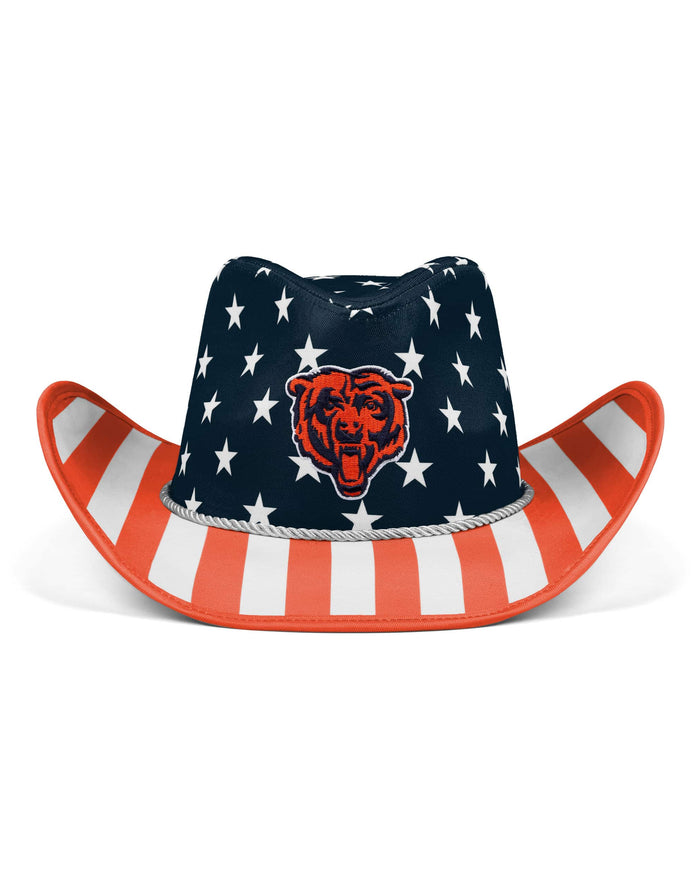 Chicago Bears Americana Cowboy Hat FOCO - FOCO.com