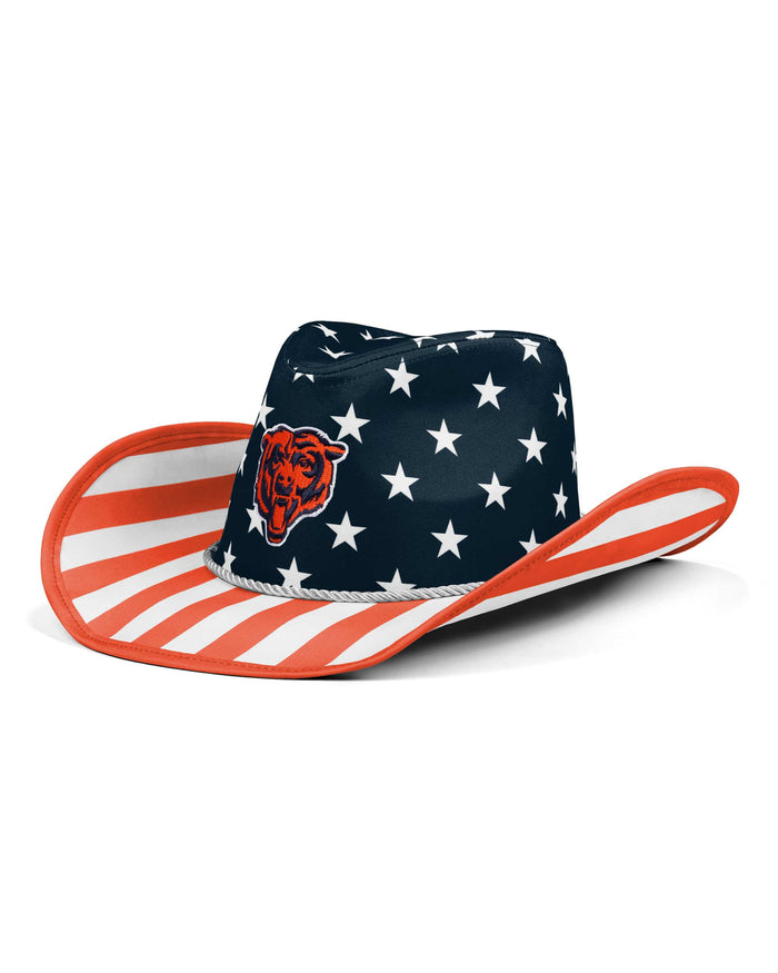 Chicago Bears Americana Cowboy Hat FOCO - FOCO.com
