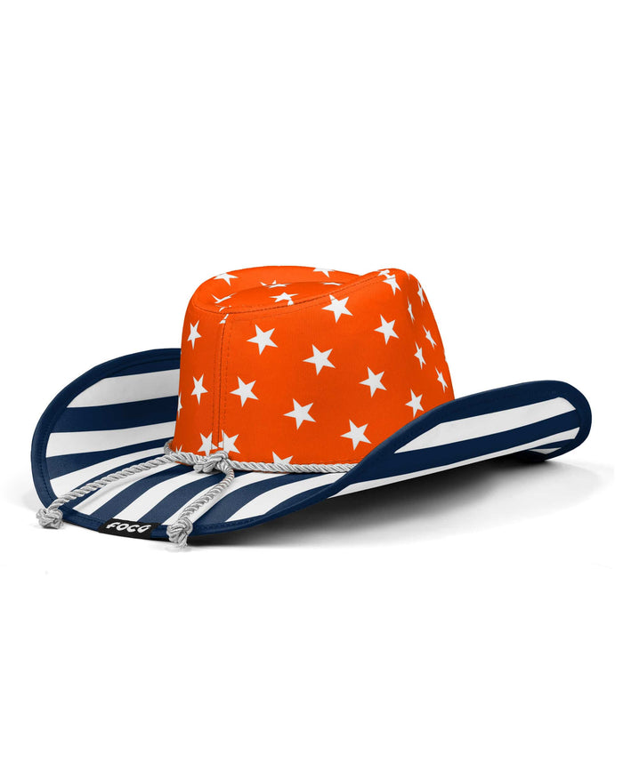 Denver Broncos Americana Cowboy Hat FOCO - FOCO.com