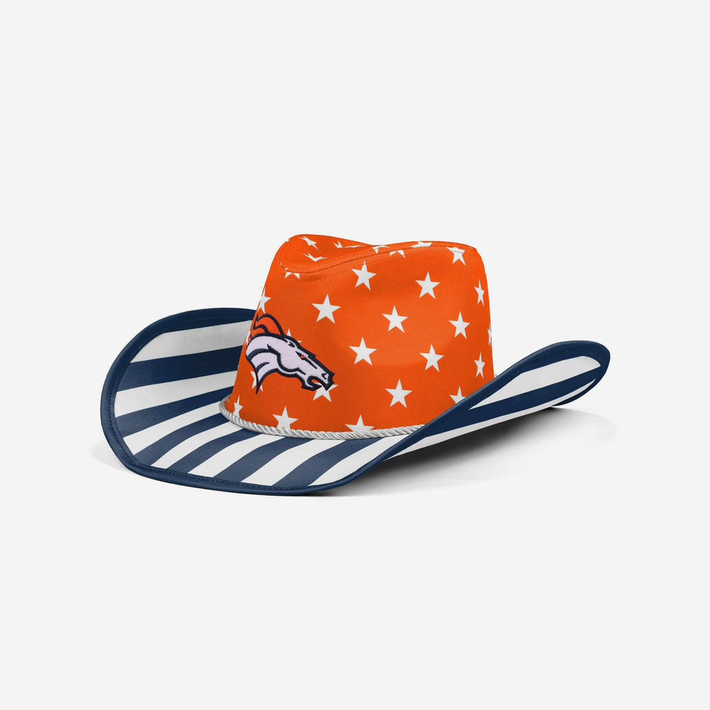 Denver Broncos Americana Cowboy Hat FOCO - FOCO.com