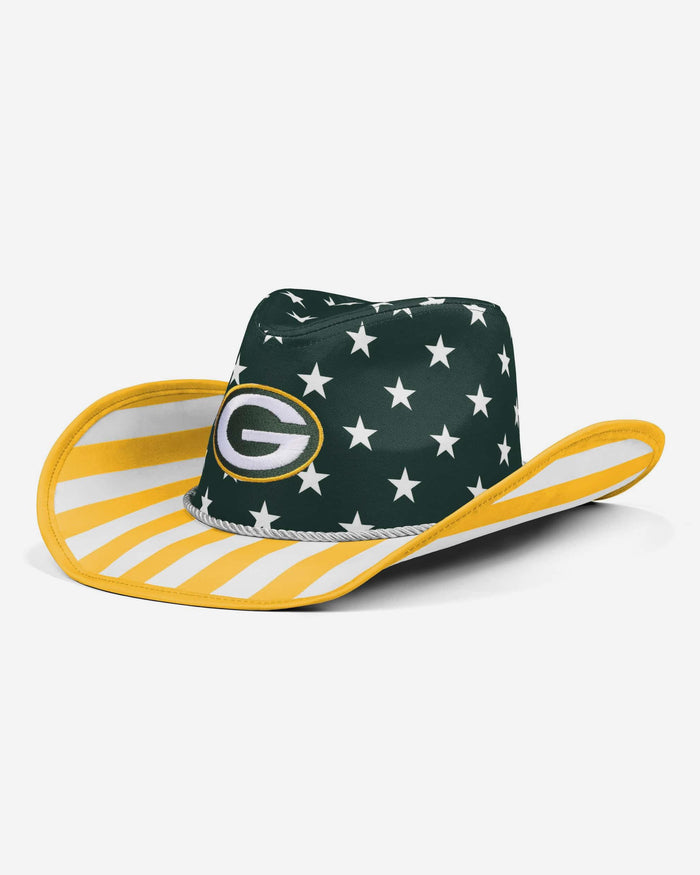 Green Bay Packers Americana Cowboy Hat FOCO - FOCO.com