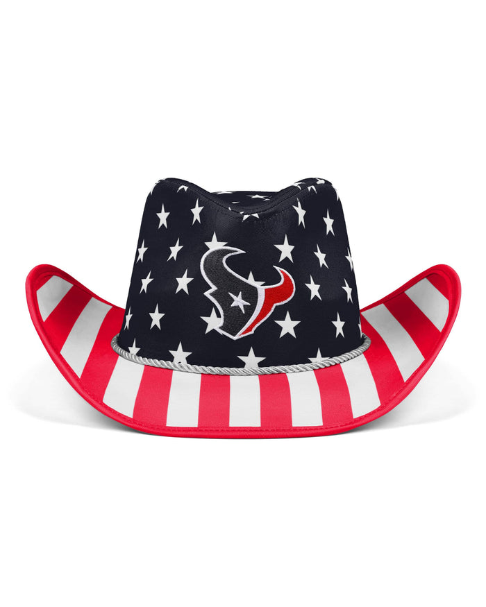 Houston Texans Americana Cowboy Hat FOCO - FOCO.com