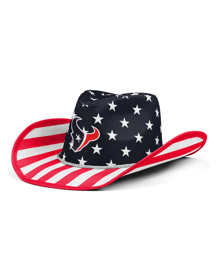 Houston Texans Americana Cowboy Hat FOCO - FOCO.com