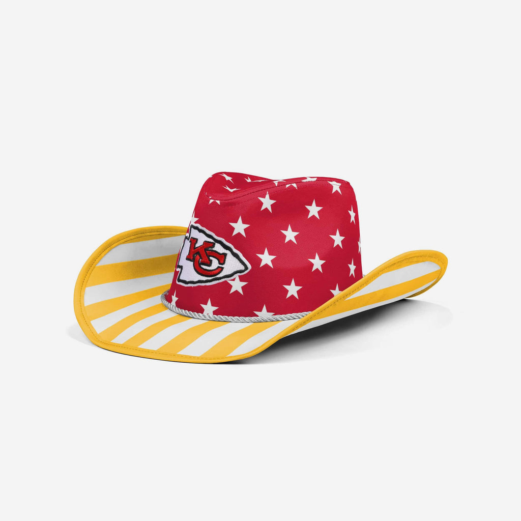 Kansas City Chiefs Americana Cowboy Hat FOCO - FOCO.com