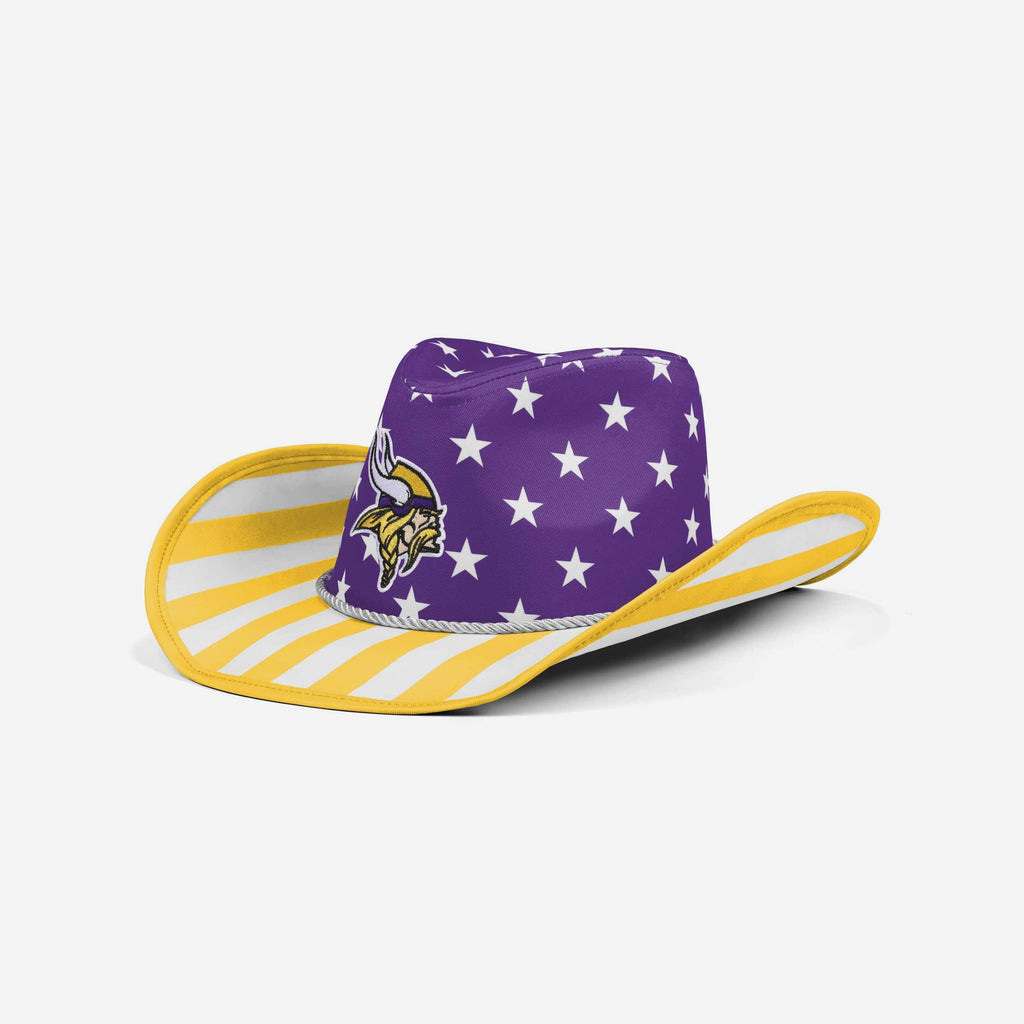 Minnesota Vikings Americana Cowboy Hat FOCO - FOCO.com