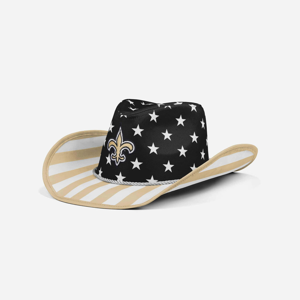 New Orleans Saints Americana Cowboy Hat FOCO - FOCO.com