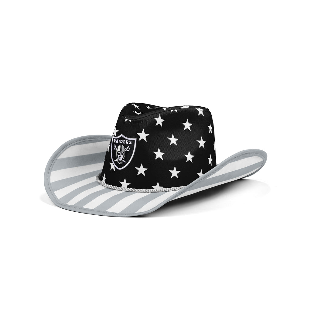 Las Vegas Raiders Americana Cowboy Hat FOCO - FOCO.com