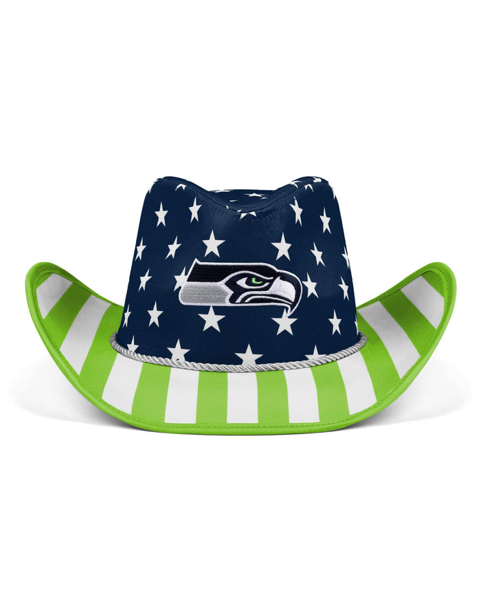 Seattle Seahawks Americana Cowboy Hat FOCO - FOCO.com