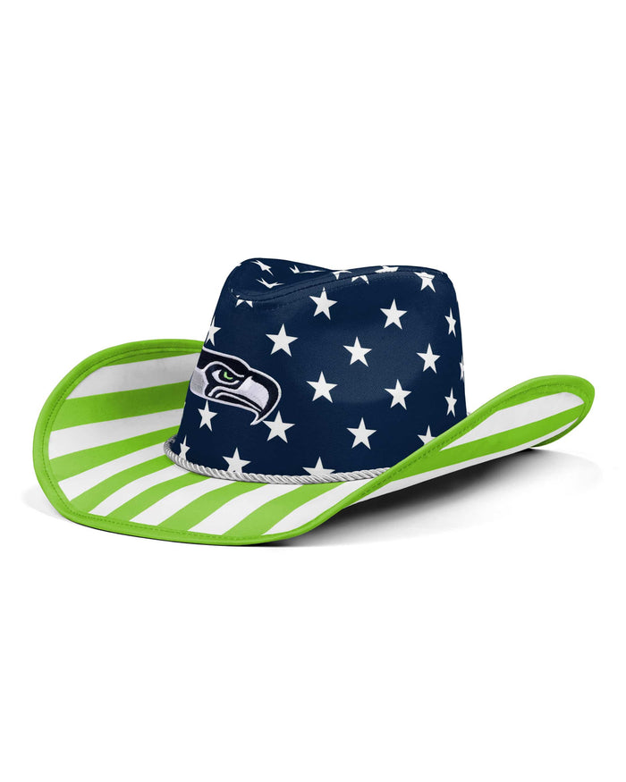 Seattle Seahawks Americana Cowboy Hat FOCO - FOCO.com