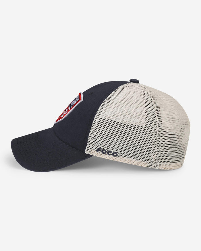 Houston Texans Americana Patch Casual Trucker Cap FOCO - FOCO.com
