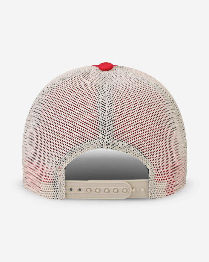 Kansas City Chiefs Americana Patch Casual Trucker Cap FOCO - FOCO.com