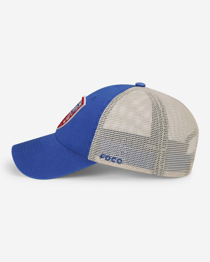 New York Giants Americana Patch Casual Trucker Cap FOCO - FOCO.com