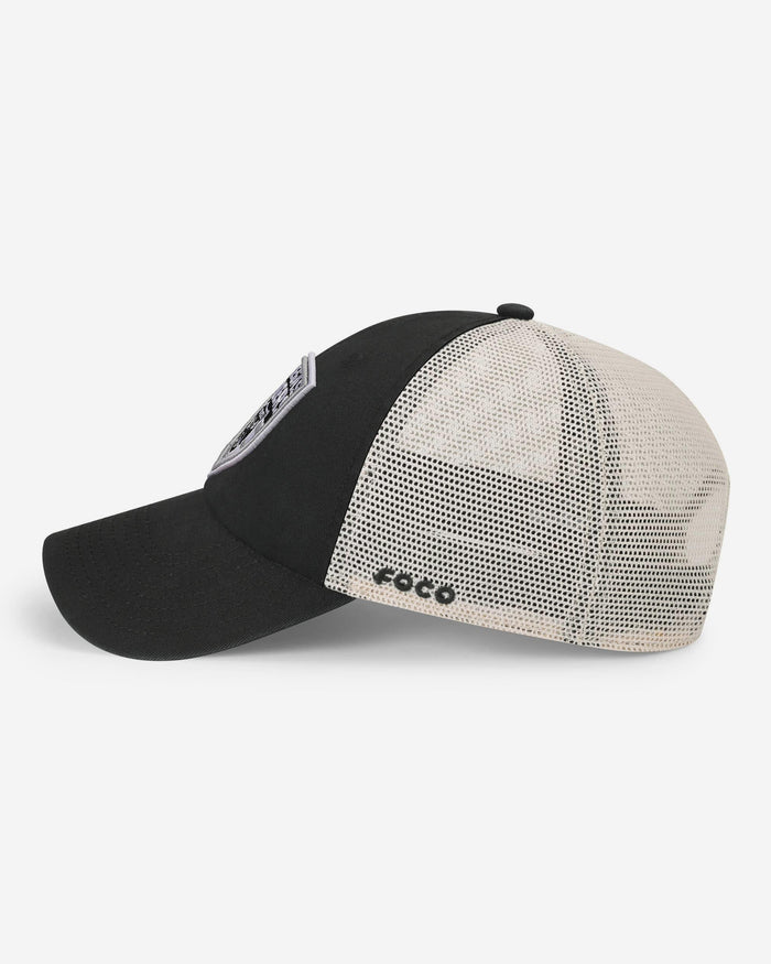 Las Vegas Raiders Americana Patch Casual Trucker Cap FOCO - FOCO.com