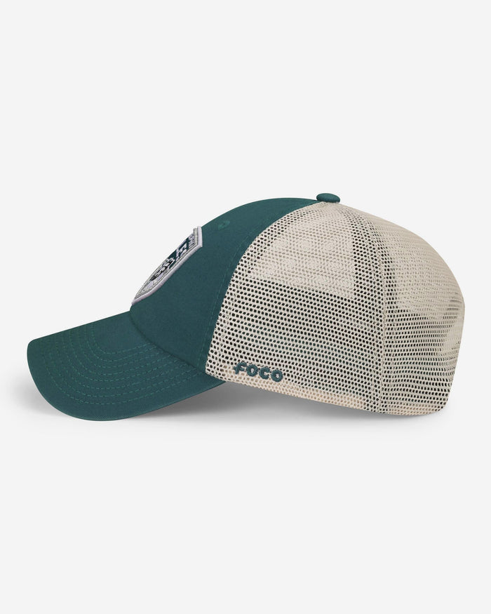 Philadelphia Eagles Americana Patch Casual Trucker Cap FOCO - FOCO.com