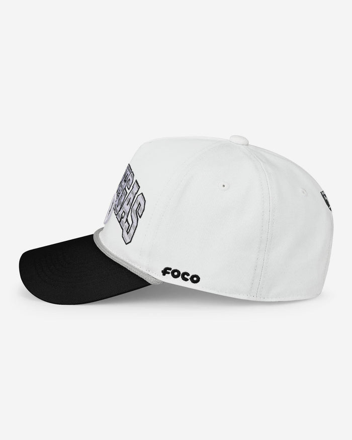 Las Vegas Raiders Americana Wordmark Marquee RF Cap FOCO - FOCO.com