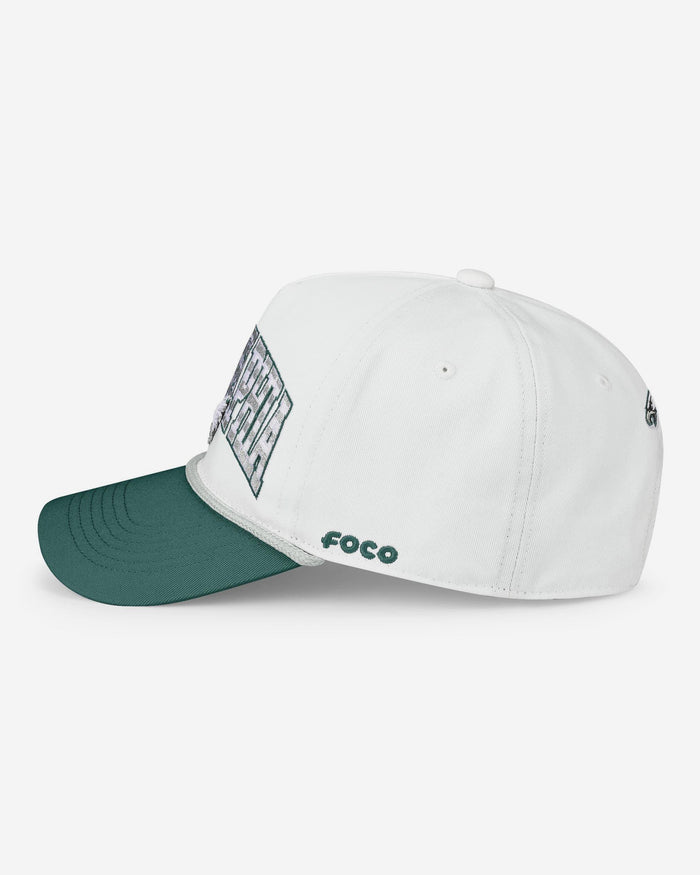 Philadelphia Eagles Americana Wordmark Marquee RF Cap FOCO - FOCO.com