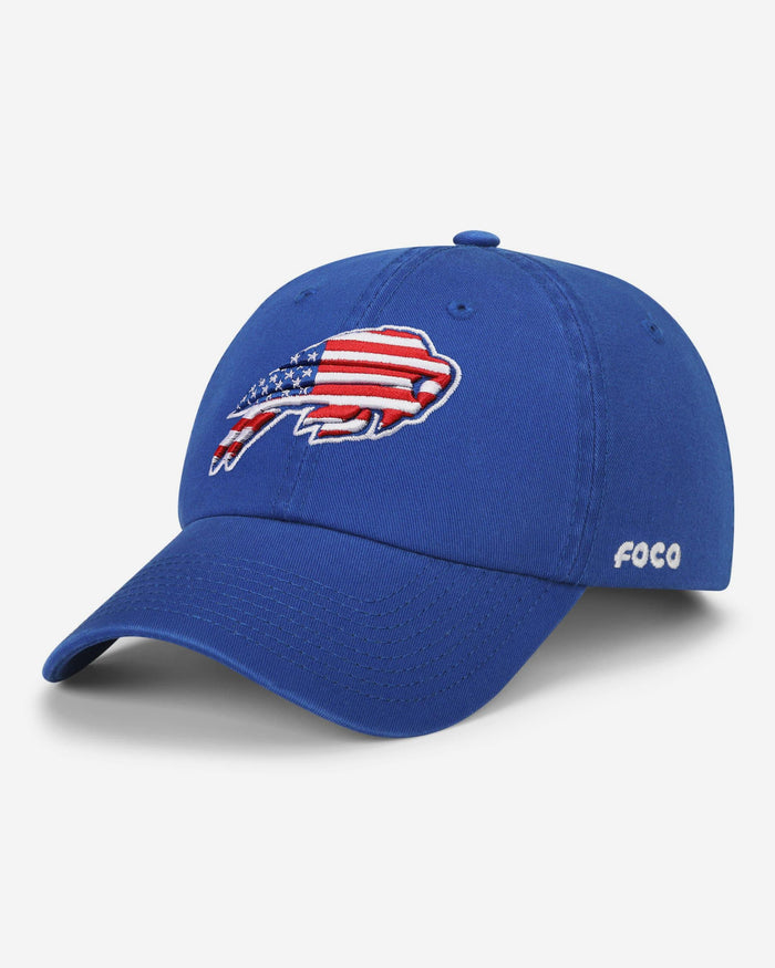 Buffalo Bills Americana Primary Logo Casual Cap FOCO - FOCO.com
