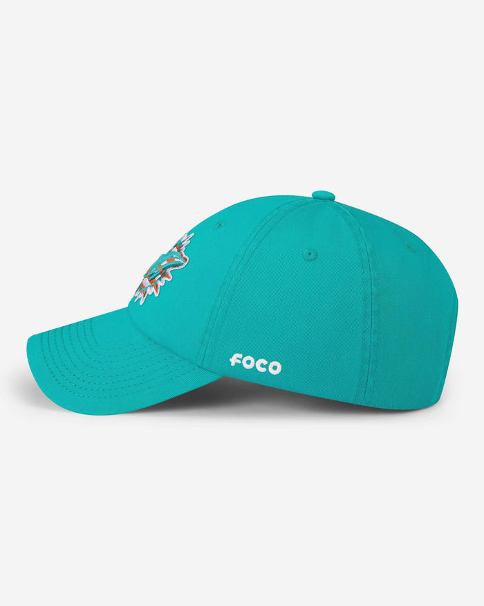 Miami Dolphins Americana Primary Logo Casual Cap FOCO - FOCO.com