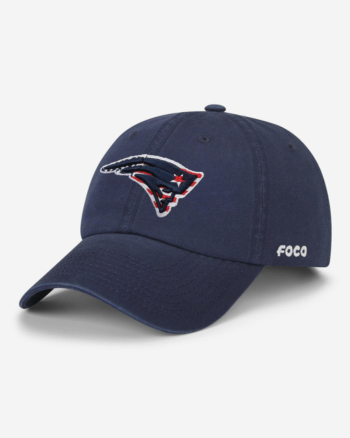 New England Patriots Americana Primary Logo Casual Cap FOCO - FOCO.com