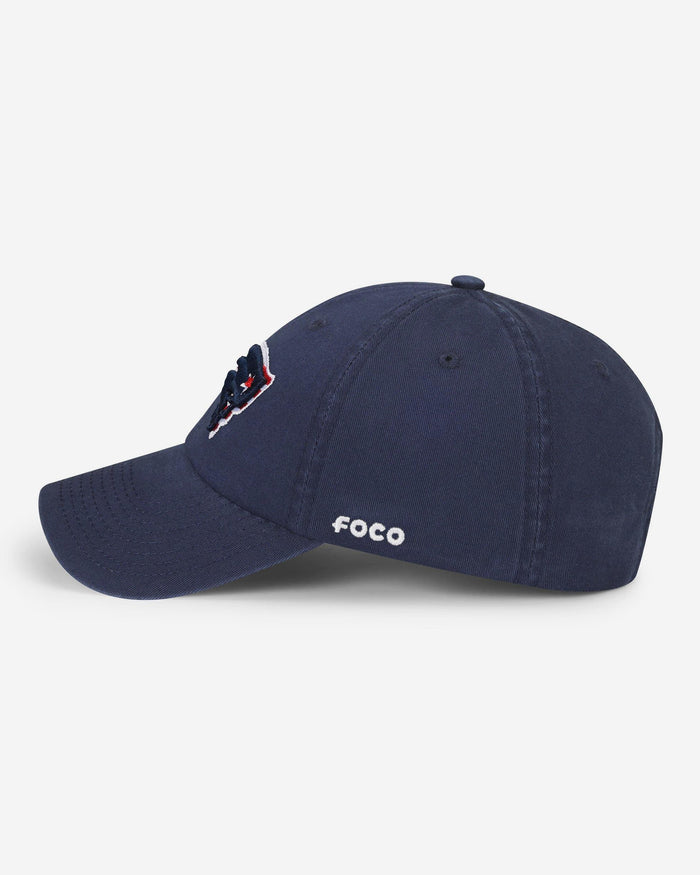 New England Patriots Americana Primary Logo Casual Cap FOCO - FOCO.com