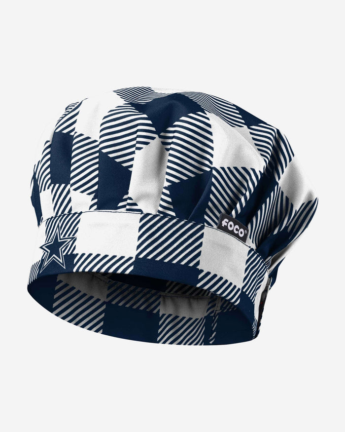 Dallas Cowboys Plaid Chef Hat FOCO - FOCO.com