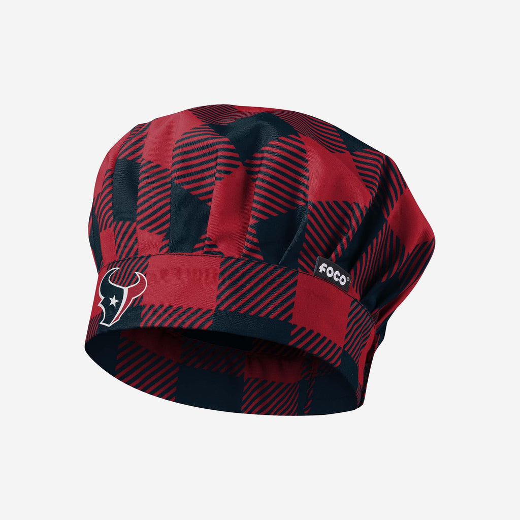 Houston Texans Plaid Chef Hat FOCO - FOCO.com