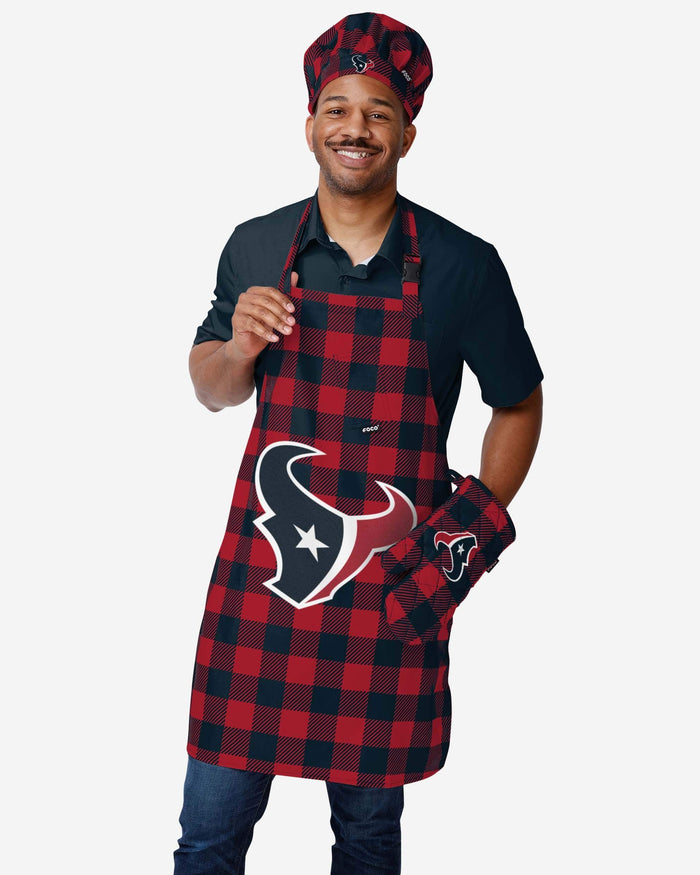 Houston Texans Plaid Chef Hat FOCO - FOCO.com