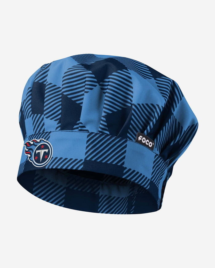 Tennessee Titans Plaid Chef Hat FOCO - FOCO.com