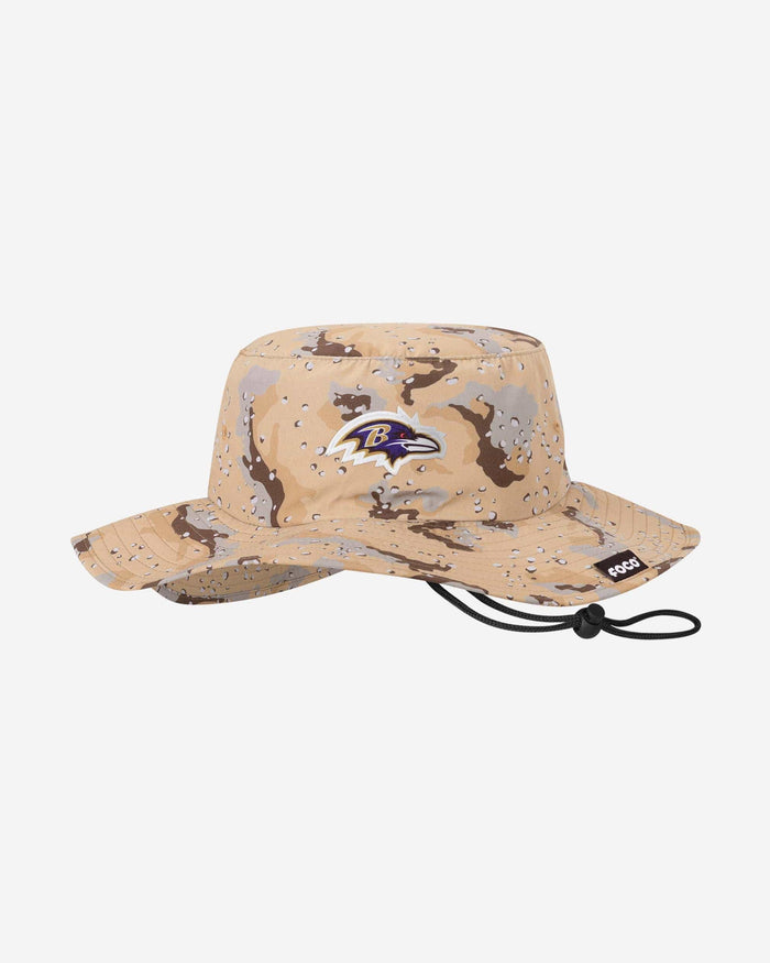 Baltimore Ravens Dark Desert Camo Boonie Hat FOCO - FOCO.com