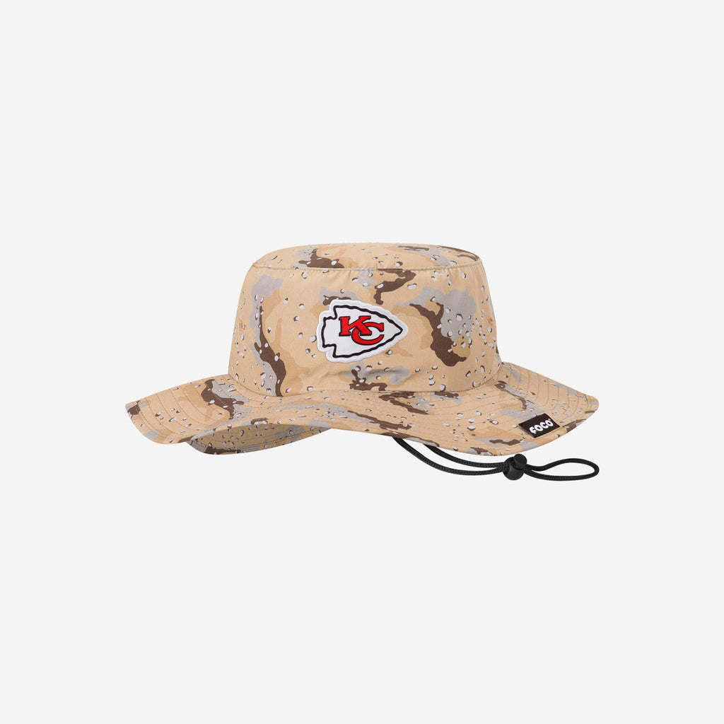 Kansas City Chiefs Dark Desert Camo Boonie Hat FOCO - FOCO.com