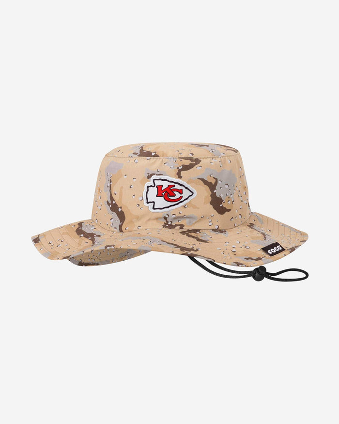 Kansas City Chiefs Dark Desert Camo Boonie Hat FOCO - FOCO.com