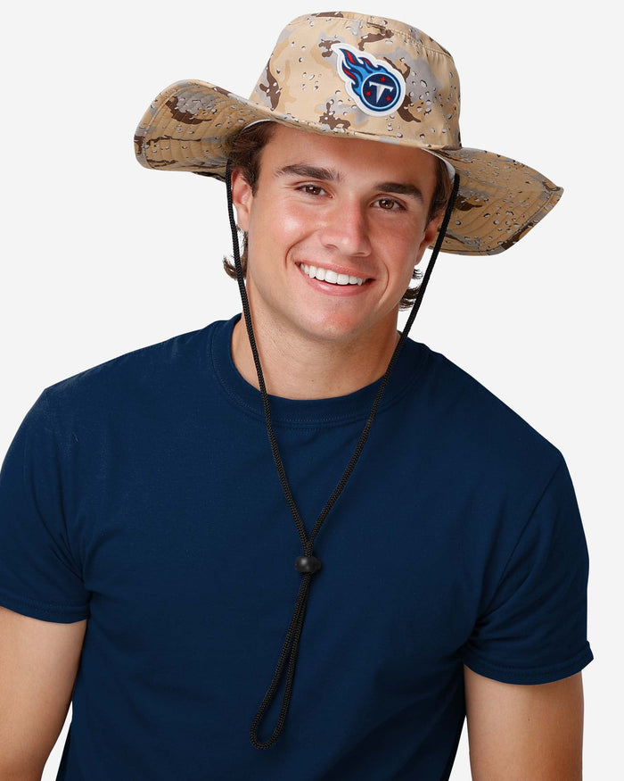 Tennessee Titans Dark Desert Camo Boonie Hat FOCO - FOCO.com